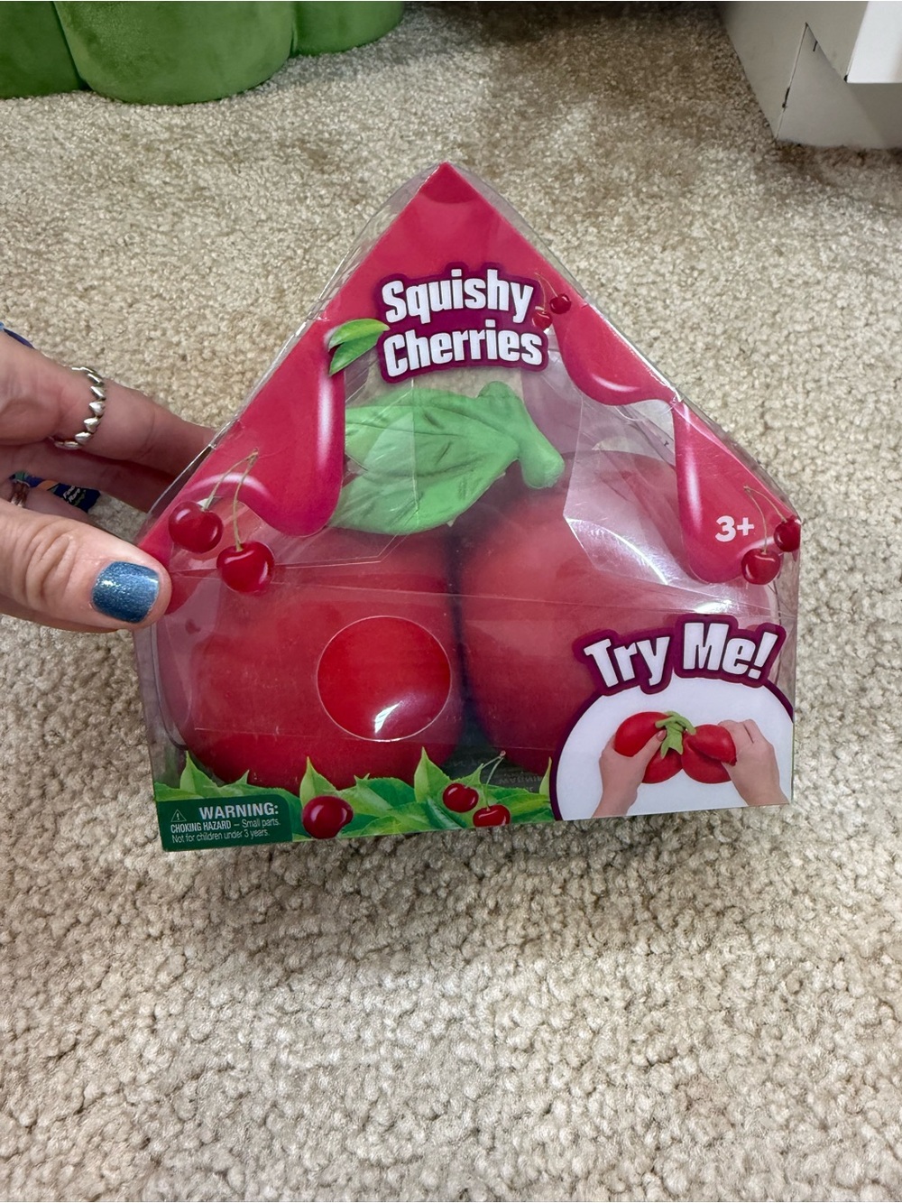 Giant Squishy Cherries
